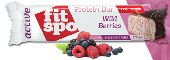 Протеиновый батончик FitSpo - Protein Bar Wild Berries