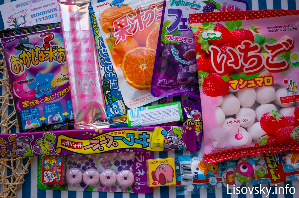 Японские сладости от jCandy.ru